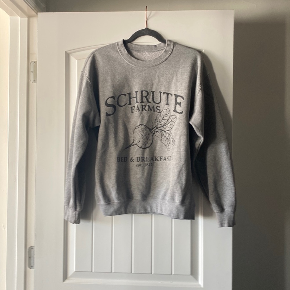 Office fans! Schengen Farms crew neck
